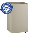 MERIDA STELLA SILK GREY LINE under-counter waste bin on swivel castors 60 l, silk grey